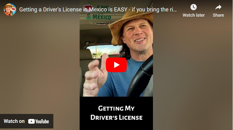 Getting a Driver’s License in Mexico is EASY